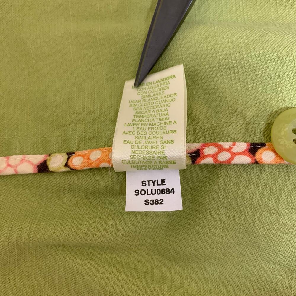 Sigrid Olsen Oversized Boxy Lime Green Statement Jacket Women's XXL Utility Chic - Picture 6 of 9